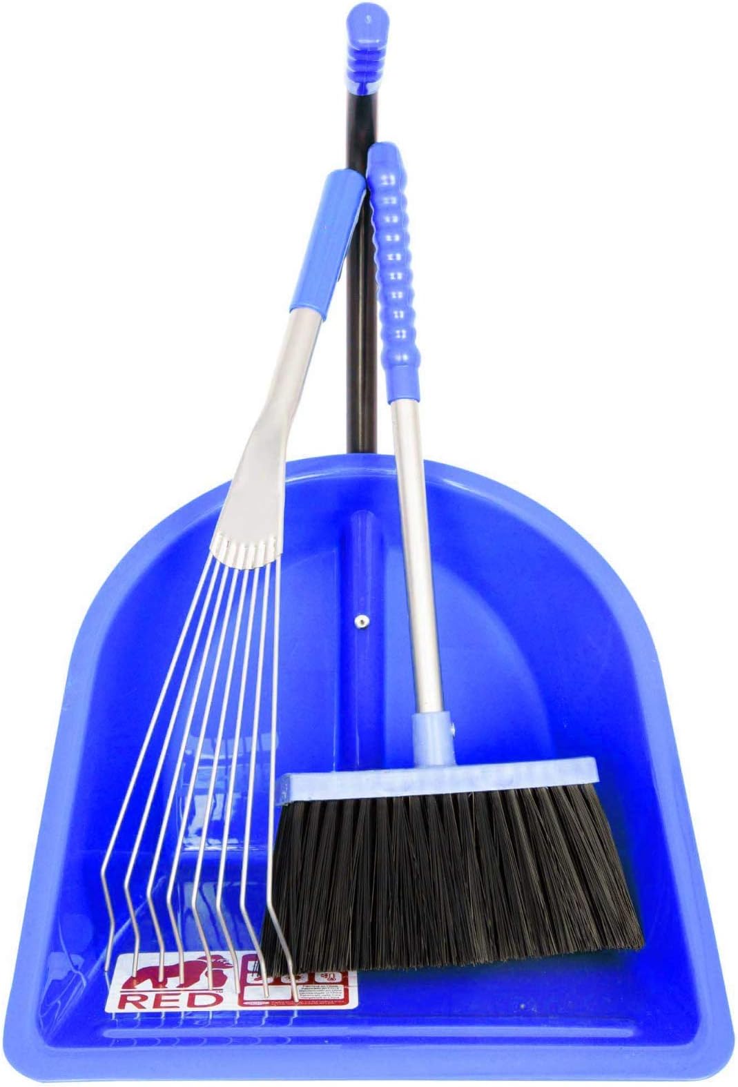 MINI TEENIE TIDEE RAKE SCOOP BRUSH BLUE GORILLA HORSE TIDY STABLE - SMALL BLUE