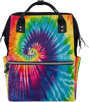 tie dye diaper bag