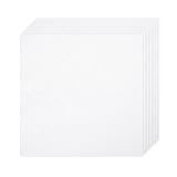 10 PCS Embroidery Fabric, Pre-Cut White Natural