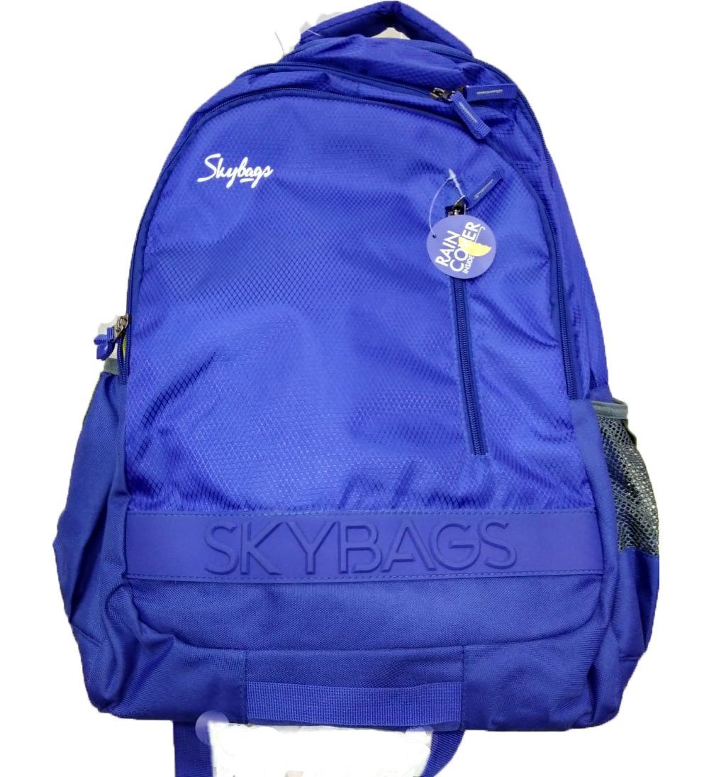 blue colour bag
