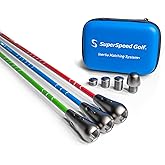 SuperSpeed Golf Speed Sticks Pro | New 2025 Model | Swing Speed Training System Used by Padraig Harrington | Gain Speed and Distance | App Training Protocols