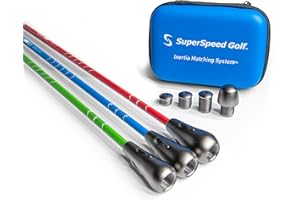 SuperSpeed Golf Speed Sticks Pro | New 2025 Model | Swing Speed Training System Used by Padraig Harrington | Gain Speed and Distance | App Training Protocols