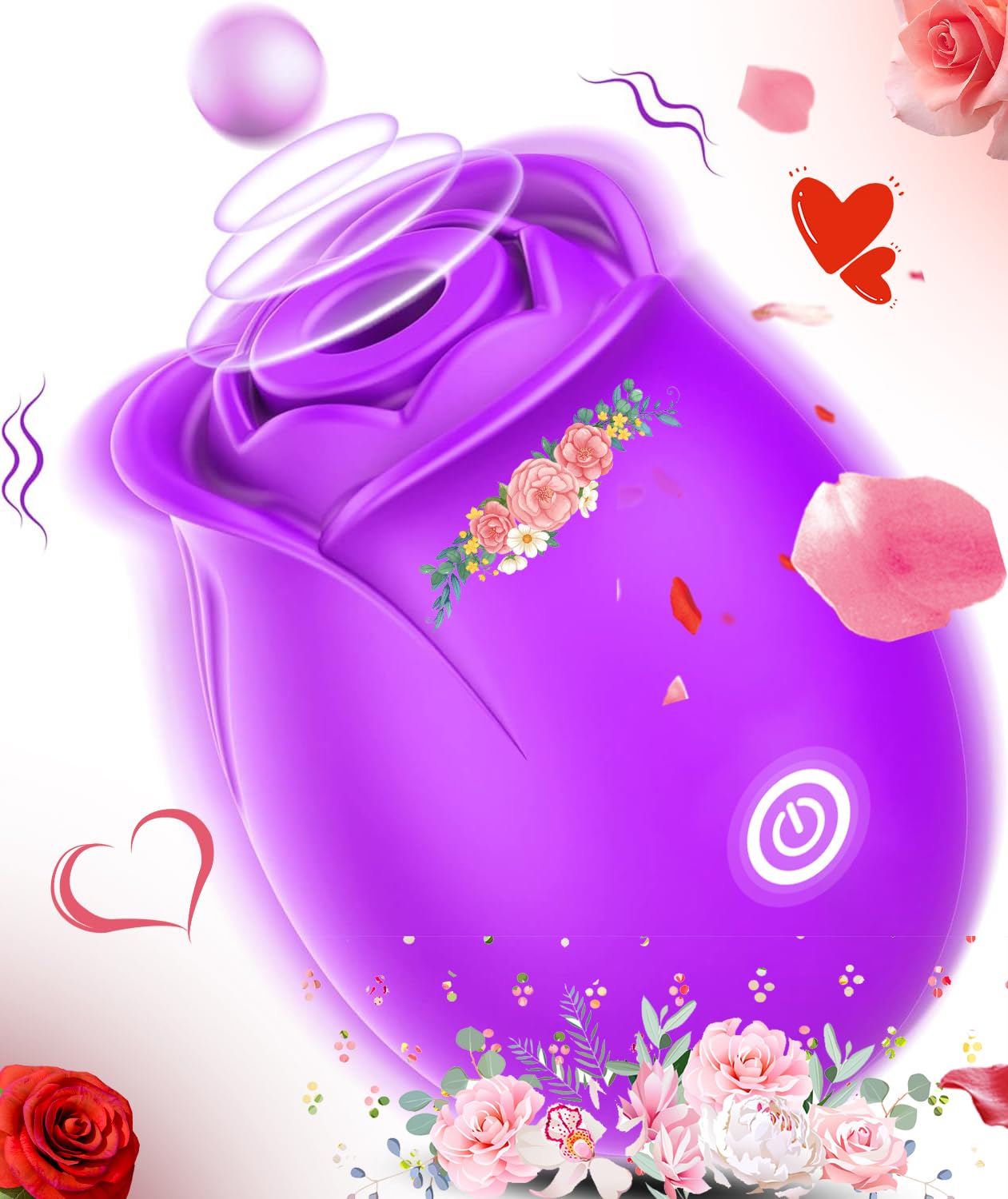 2024 Rose Toy Vibratoer Stimulant Licking Sucking