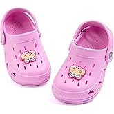 Casazoe Toddler Cute Garden Clogs Boys Girls Slip On Shoes Summer Lightweight Outdoor Slides Sandals Infant Children Beach Pool Shoes
