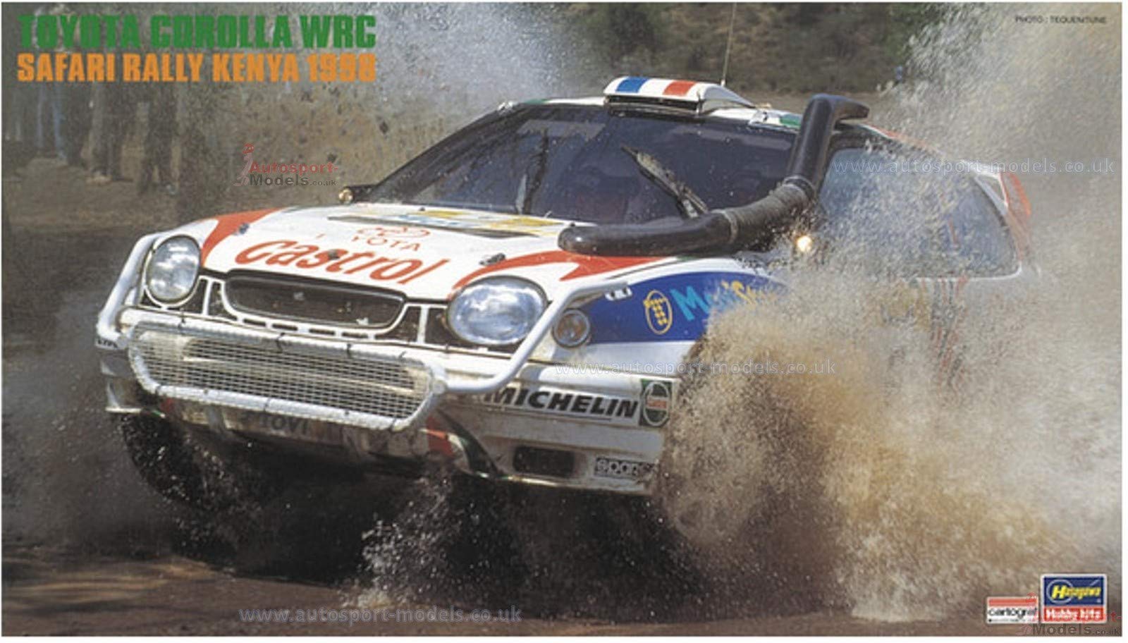 Hasegawa 1:24 Toyota Corolla WRC - Safari Rally Kenya 1998