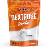 Bulk Dextrose Powder 2.5 lbs, Pure Carbs and Glucose, Unflavored | Quick Energy Carbohydrates - Food Grade Sugar for Brewing &amp; Sausage Making - Pre Workout Ingredient