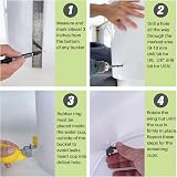Whimsii 4pk Automatic Chicken Water Cups Anti-Leak Float Valve Poultry Drinker view 5