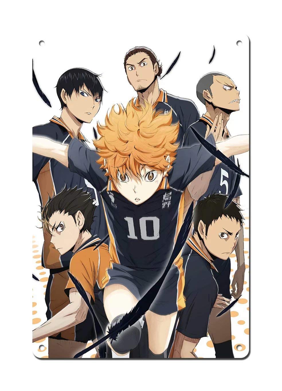 Wonderful Life A Haikyuu Poster ハイキュー!! - Japan Manga Poster Tin Poster Japan Anime Poster Comic Poster Cartoon Poster 8 x 12 inch（20x30cm）