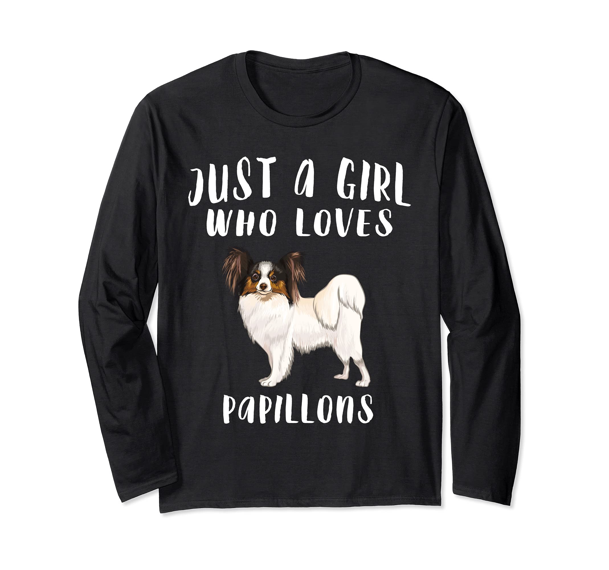 Im Just A Girl Who Loves Soft Coated Wheaten Terriers Dog Long Sleeve T-Shirt