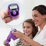 LAMXD Purple Knit Counter Finger Digital Counter for Crocheting view 7