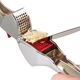 Zyliss E960013 Garlic Press Easy Release 17 cm Silver Red view 7