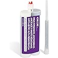 DRICORE PRO Concrete Repair High Strength Anchoring Epoxy Paste | Fast Curing, Extra Strong - For Repairing Cracks and Signs of Cracking in Foundations, Walls, Basements, Pools, Concrete, Cement, More