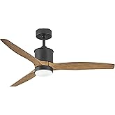 Hinkley Hover 52" Indoor/Outdoor Smart Ceiling Fan with Light and Remote, Modern Propeller Style with Composite Fan Blades, I