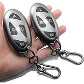 2-Pack for Hyundai Key Fob Cover with Keychain 5-Button TPU Key Case for 2022 2023 2024 2025 Elantra, Sonata, Ioniq 6, Santa Fe, Tucson, Kona (Grey)