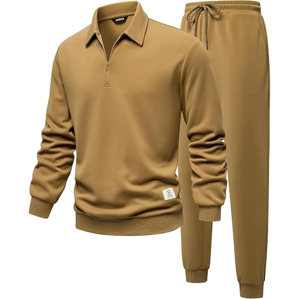 Chándal De Poliéster 2 Piezas Con Capucha - Ajustado, Para Gimnasio O Casual, Tallas S A XL, Marca Meet AI Muse