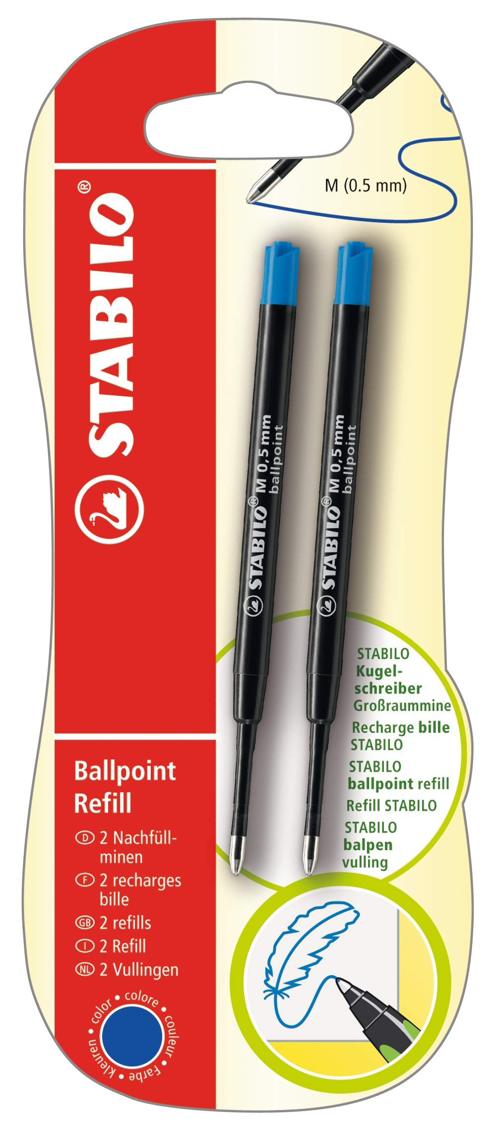 Ballpoint Refill - STABILO Refill - Blue