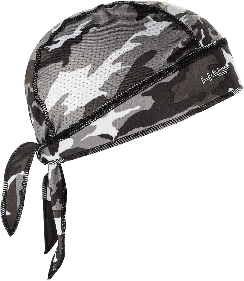Halo Headband Bandana - Protex - The Ultimate High Performance Bandana, CAMO GREY: Sports & Outdoors