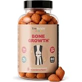 TruHeight Kids Bone Growth Gummies (Strawberry, Ages 2+) Tall Nutrition for Natural Growth for Kids &amp; Toddlers - Vitamin D, Calcium, K, Magnesium Multivitamin, Bone Strength Vitamins, D3 K2, Taller