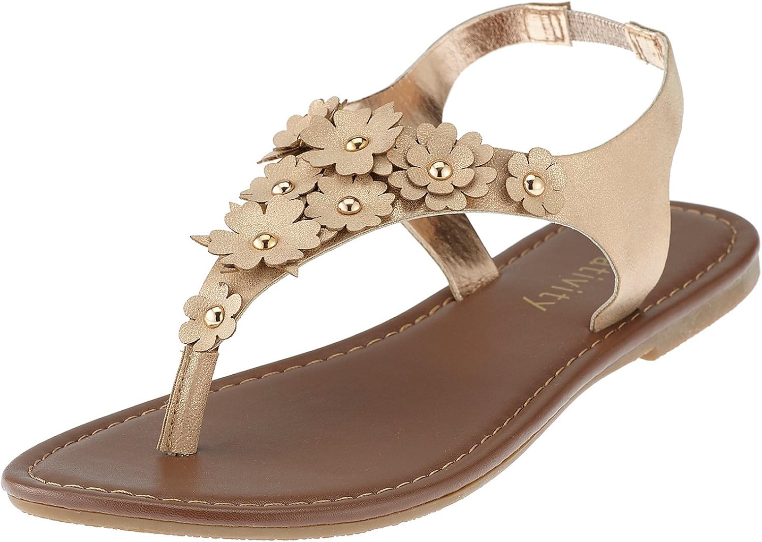 rose gold sandals amazon