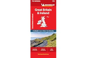 Michelin Great Britain & Ireland Map 713