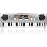 LeeQee 61 Keys Piano Keyboard for Kids &amp; Beginners with Microphone, Silver | 16 Tones 8 Rhythms, Record and Playback, USB or Battery Powered, Stereo Speakers, Learning Musical Toy for Ages 3-12