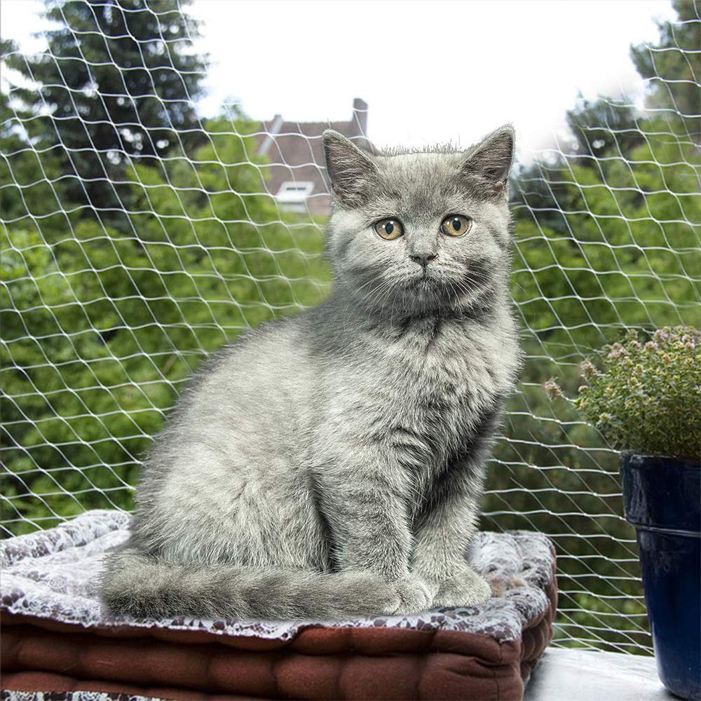 red de ventana para gatos