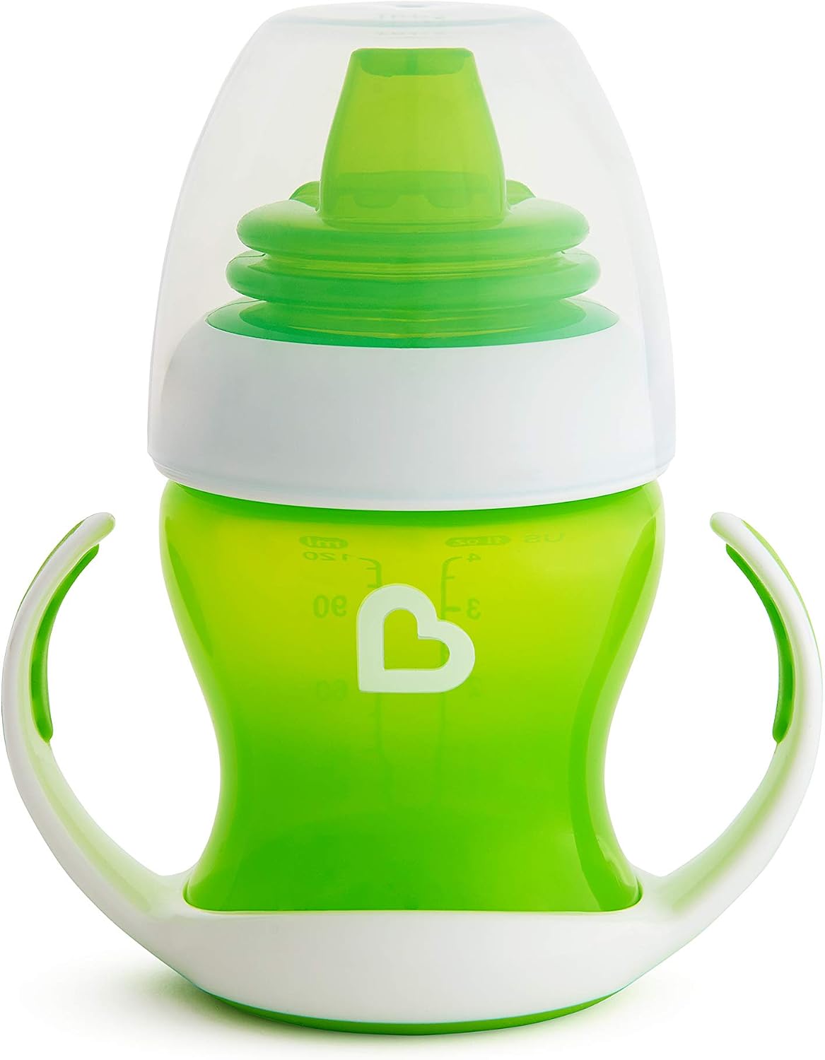Munchkin Gentle Transition Baby Cup, Babies & Toddlers Sippy Cups with Handles & Lids, BPA Free Non Spill Cup