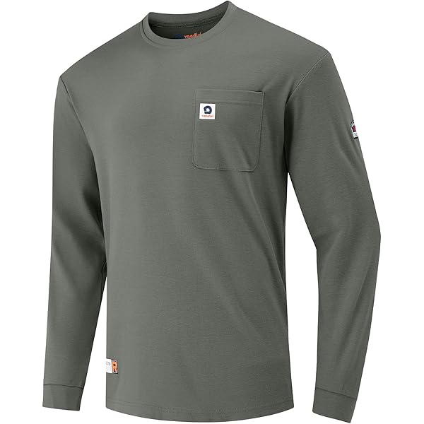 Amazon.com: VANDISI FR Shirts for Men 6.5oz Lightweight Fire