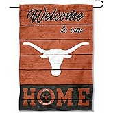 Texas Longhorns Welcome To Our Home Double Sided Garden Yard Flag