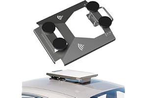 EAZUSE Starlink Mini Mount, Magnetic Car Mount for Starlink Mini, Mounting Kit Accessories for Car/RV/Roof Rack/Vehicle Heavy Duty with Handle