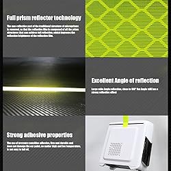 Fogfar 4 PCS Door Open Warning Reflective