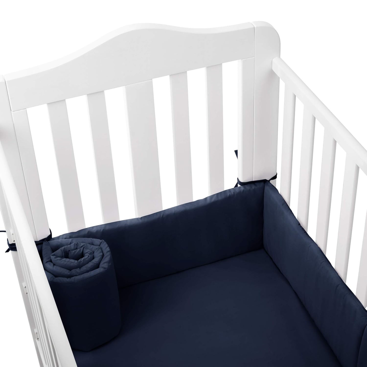solid color nursery bedding