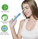 Betterchoi Oral B Compatible Toothbrush Heads, 16pcs, Black & White view 3