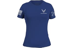 Grunt Style USAF US Air Force Basic Logo Women's T-Shirt