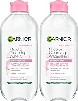 Garnier Micellar Cleansing Water 400ml Fragrance Free Pack of 2 view 1