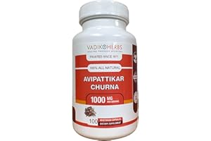 Vadik Herbs Avipattikar Churna Powder 100 Vegicaps