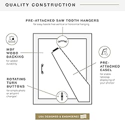 MCS Studio Gallery 8x10 Picture Frame White