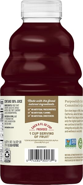 R.W. KNUDSEN JUST TART CHERRY JUICE, 32 FL OZ (PACK OF 1)