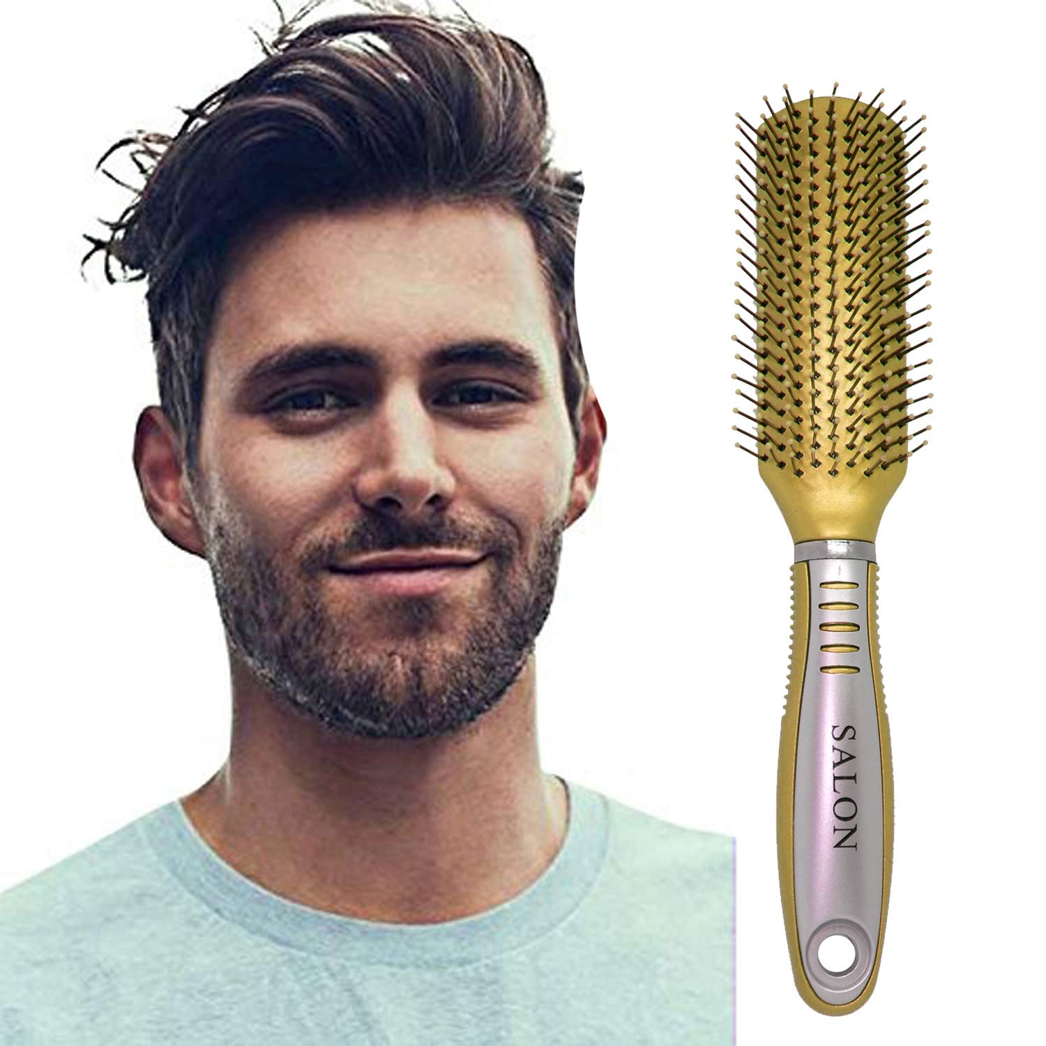 Buy Wizme Flat Hair Brush Hair Styling Tool For Men And Women For