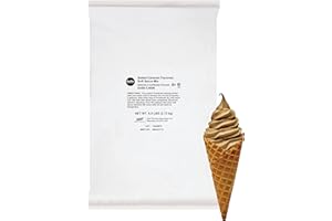 Frostline Salted Caramel Soft Serve Mix, Naturally & Artificially Flavored, 6 Pound Bag (Pack of 6)