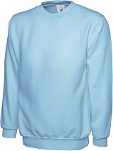 Uneek Clothing Classic Sweatshirt 50/50 Polyester Cotton Reactive Dyed Brushed