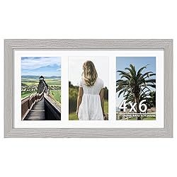 DUENPY 8x14 Collage Picture Frame 4x6 Collage