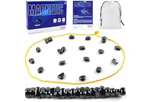 COSAWAY Magnetic Chess Game for Kids and Adults Magnet Toys for Party Favors Desk Strategy Game, Board Games for Kids and Adults
