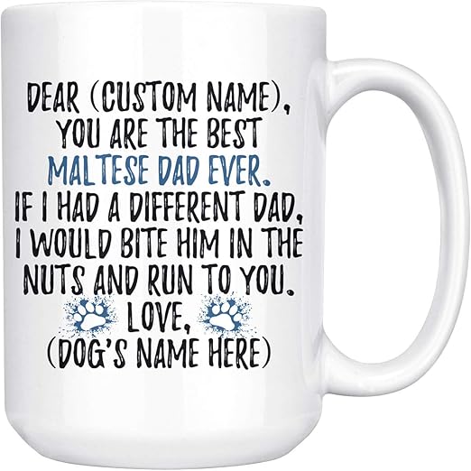 gearbubble dog dad mug