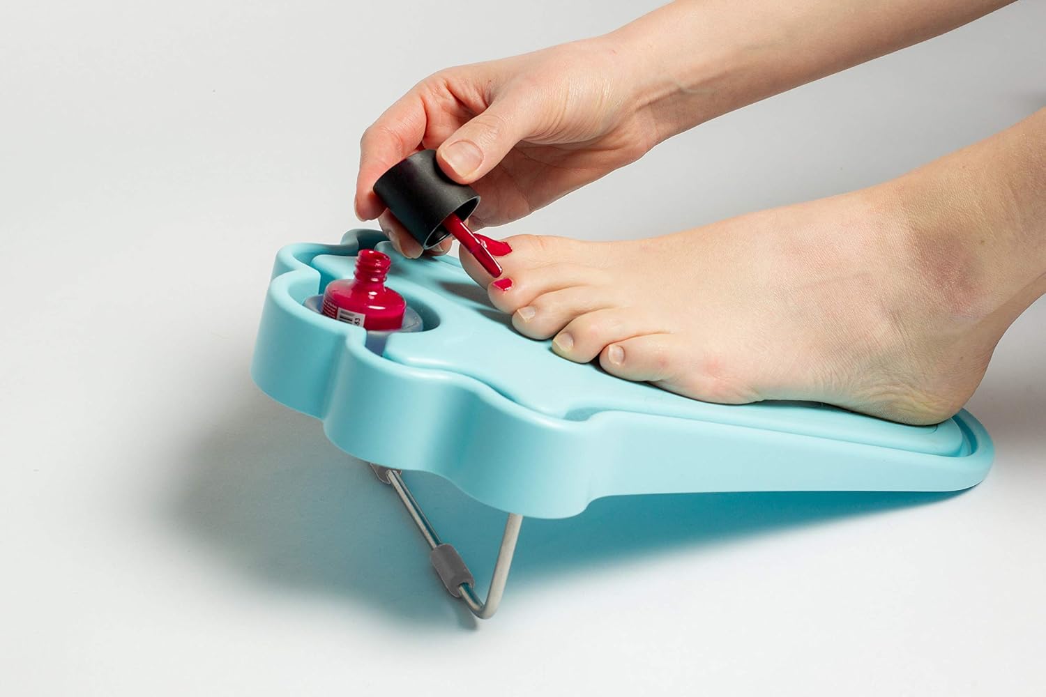 Nailzee Foot Pedicure Dual Purpose Tray Rest With Bar, For Adults/Teens