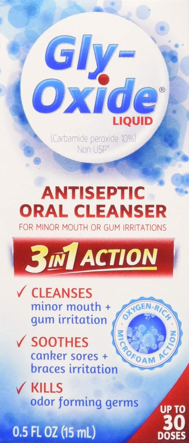 GLY-OXIDE Antiseptic Oral LIQ .5 OZ: Health & Personal Care