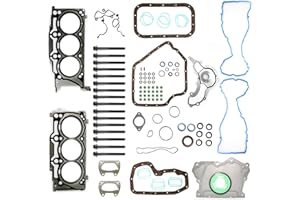 Autodevil MLS Head Gasket Full Set with Cylinder Head Bolts Main Seal 3.6L Fit for Grand Cherokee Durango 2011-2015 for Wrangler-Auto 12-16, for Town Country Charger Challenger 2011-2016