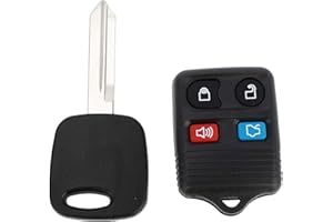 X AUTOHAUX 315MHz CWTWB1U345 Keyless Entry Remote Ignition Transponder Key Fob for Ford for Mustang 1999-2004 for Ford Focus 