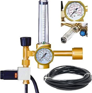 Amazon Com Mod Complete Mdc99003 Co2 Regulator Hydroponics Emitter System With Solenoid Valve Accurate And Easy To Adjust Flow Meter Brass Shorten Up And Double Your Time For Harvesting Home Improvement