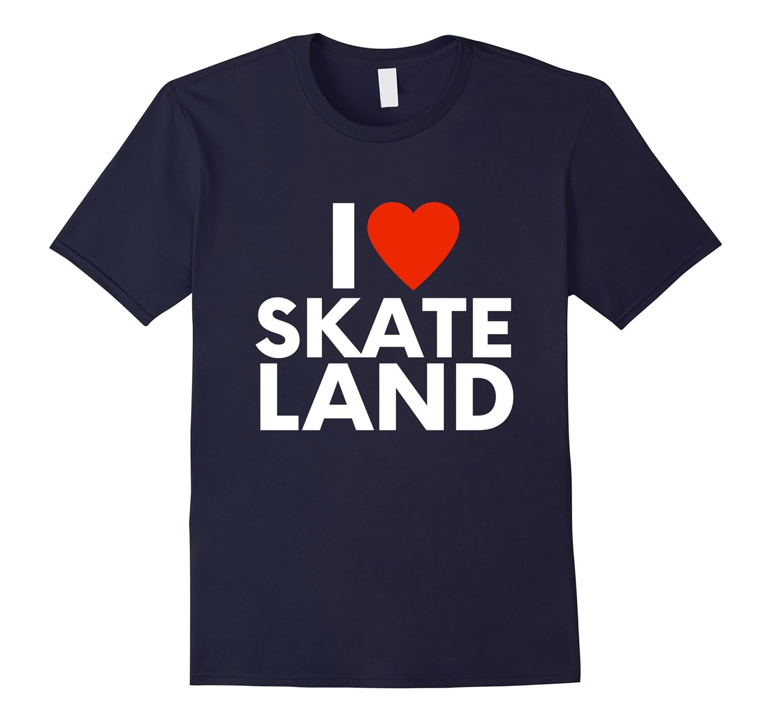 I Love Skateland Fun Tshirt for Roller Skating-Rose